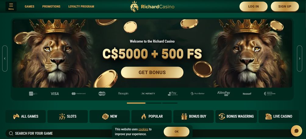 Richard casino screen